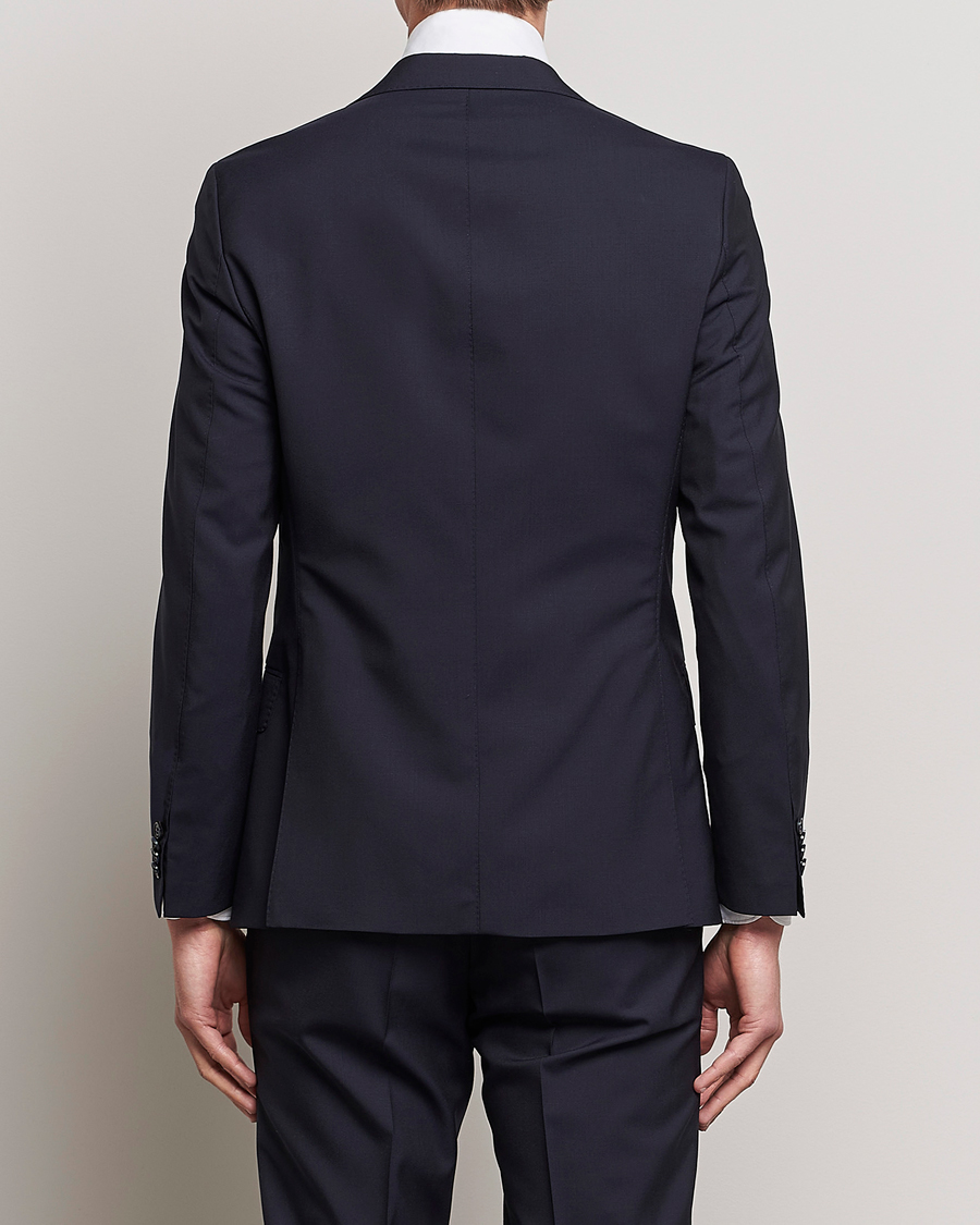Herr | Kavajer | Oscar Jacobson | Edmund Wool Blazer Navy
