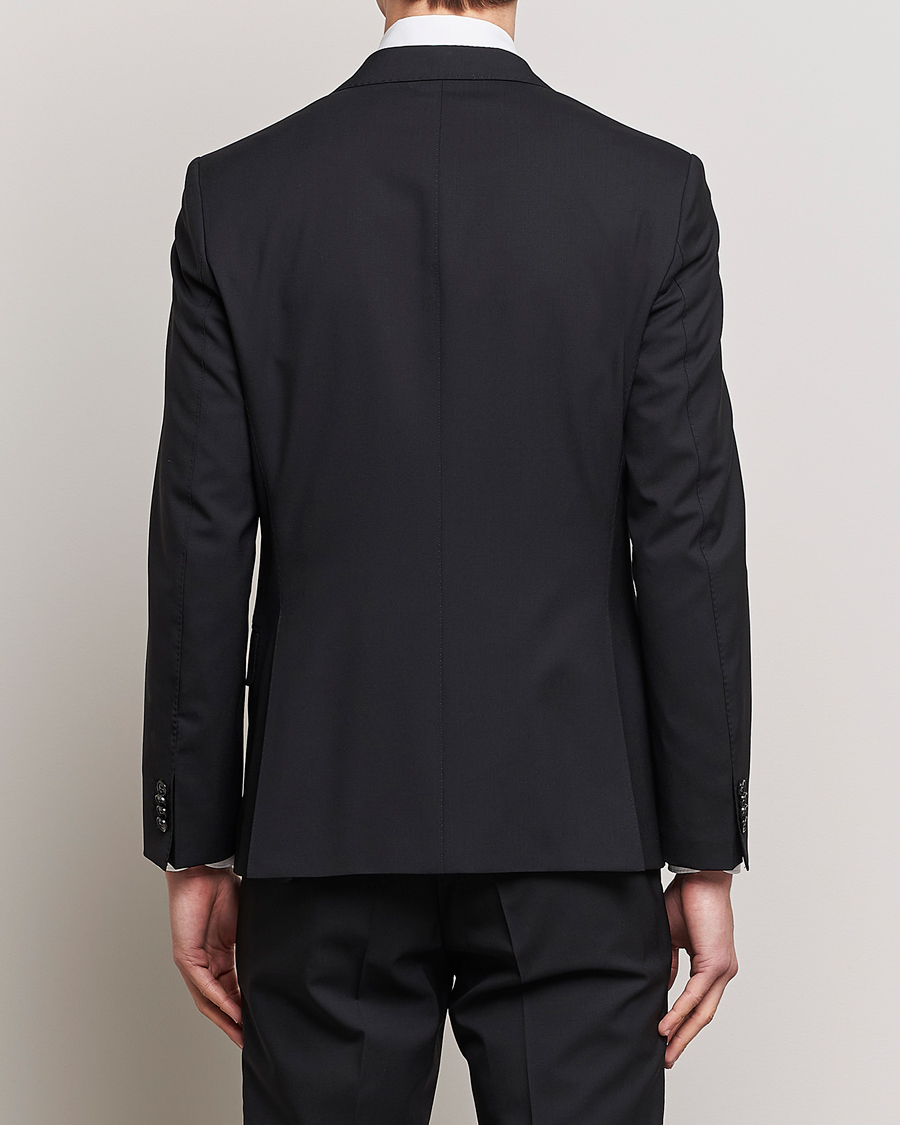 Herr | Kavajer | Oscar Jacobson | Edmund Wool Blazer Black