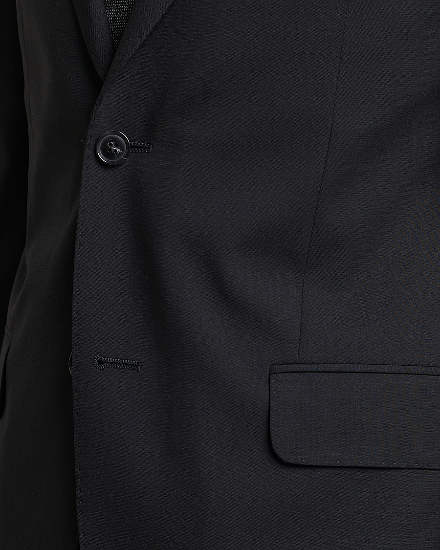 Herr | Kavajer | Oscar Jacobson | Edmund Wool Blazer Black