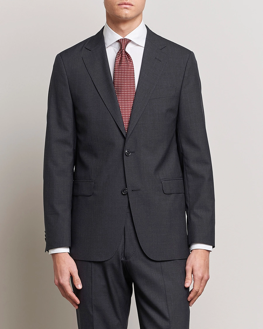 Herr | Business & Beyond | Oscar Jacobson | Falk Wool Blazer Grey