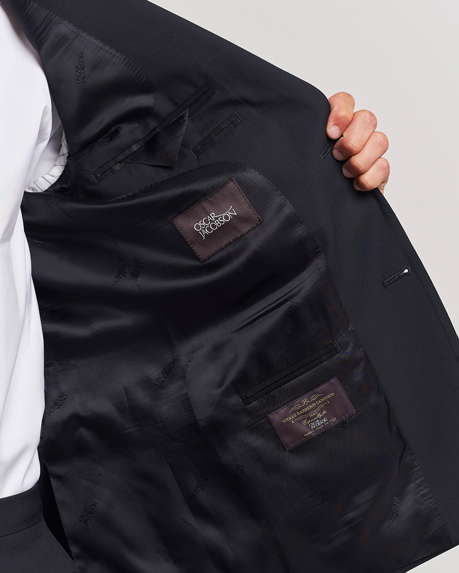 Herr | Kavajer | Oscar Jacobson | Joel Wool Blazer Navy