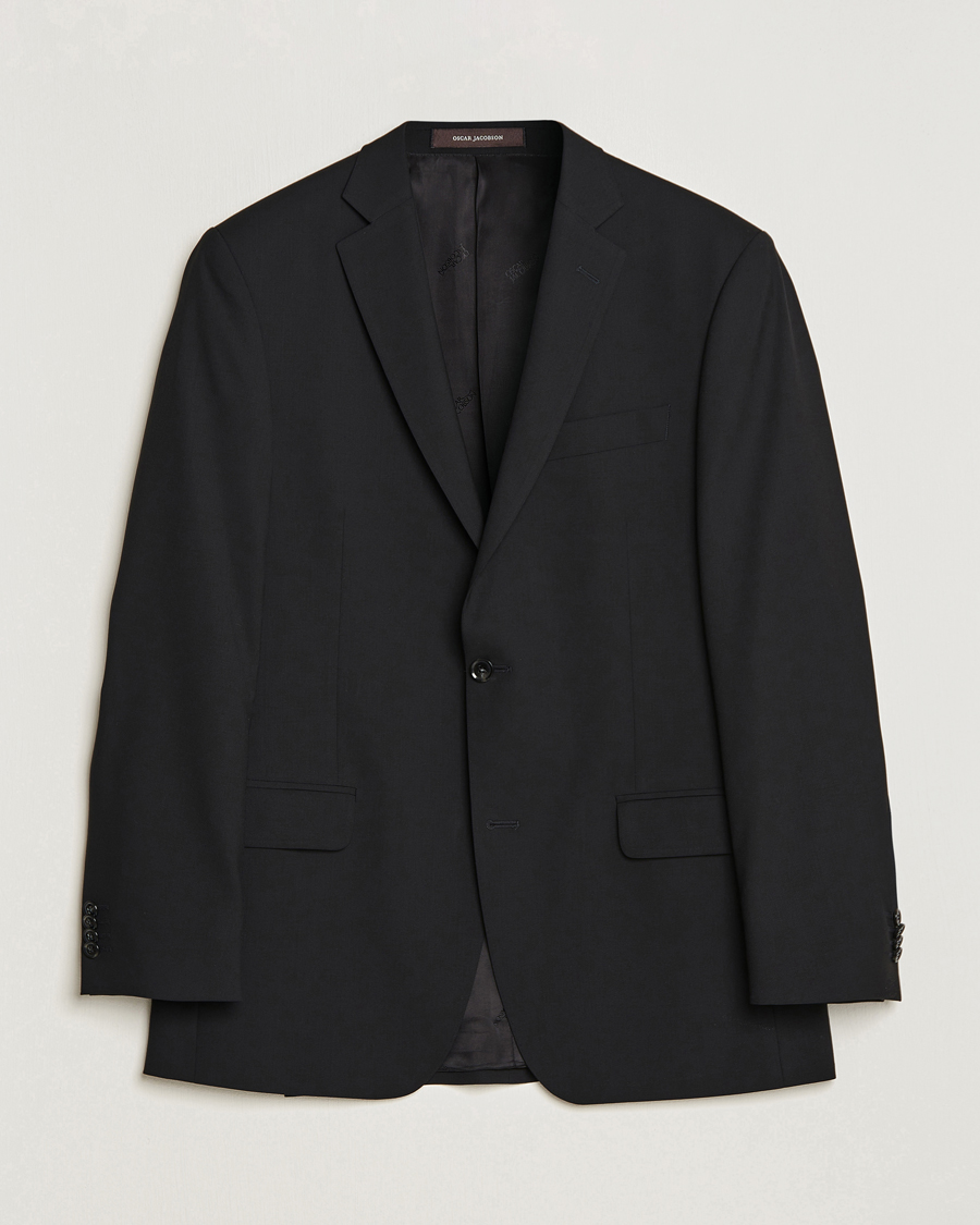 Herr | Kavajer | Oscar Jacobson | Joel Wool Blazer Black