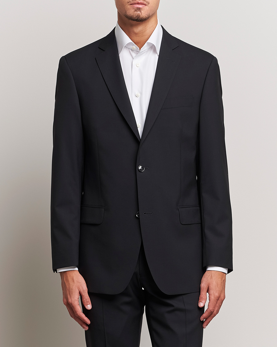 Herr | Kavajer | Oscar Jacobson | Joel Wool Blazer Black