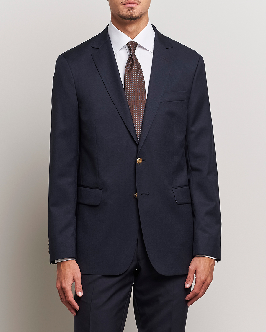 Herr | Business & Beyond | Oscar Jacobson | John Club Wool Blazer Navy