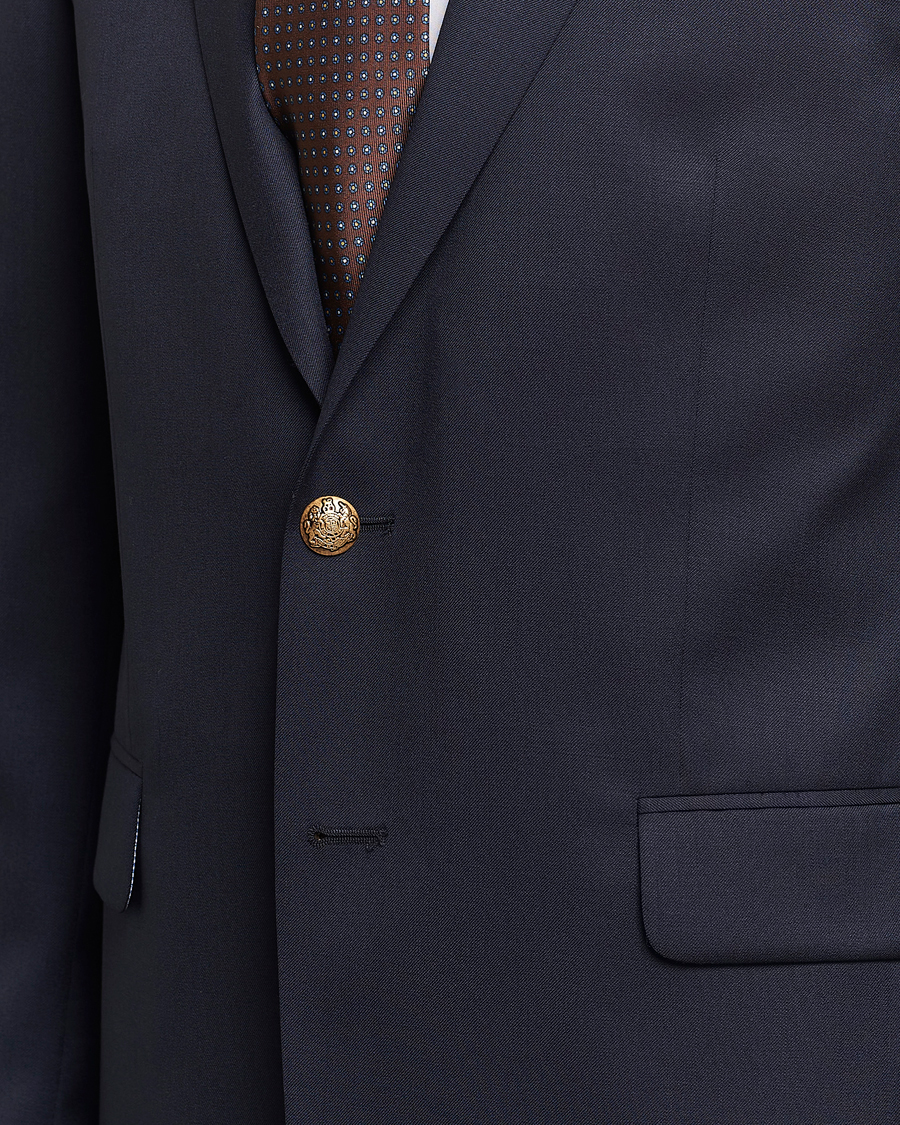 Herr | Kavajer | Oscar Jacobson | John Club Wool Blazer Navy