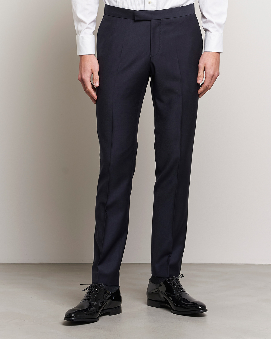 Herr |  | Oscar Jacobson | Duke Wool Trousers Navy