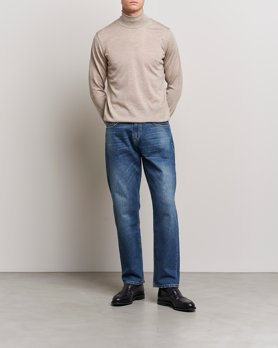 Herr | Jeans | Oscar Jacobson | Johan Cotton Stretch Jeans Vintage Wash