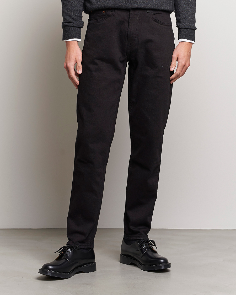 Herr | Oscar Jacobson | Oscar Jacobson | Karl Cotton Stretch Jeans Black