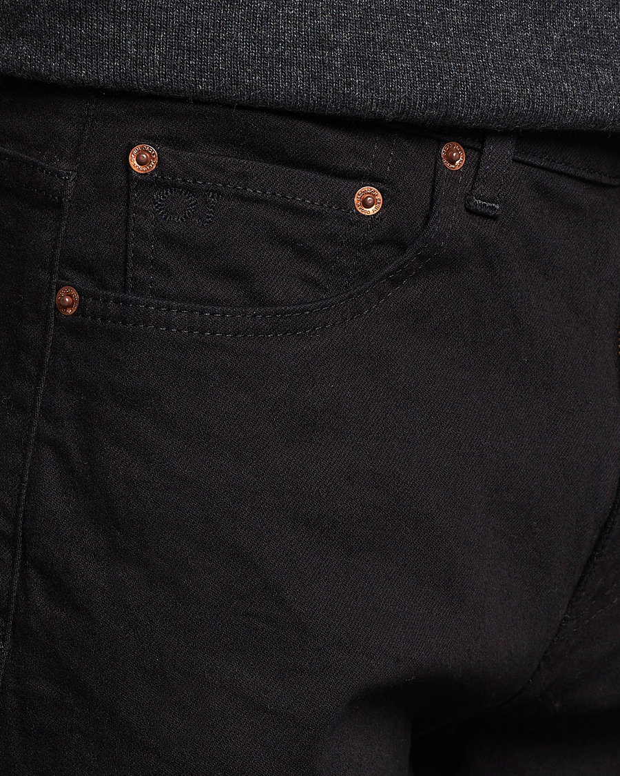 Herr | Jeans | Oscar Jacobson | Karl Cotton Stretch Jeans Black