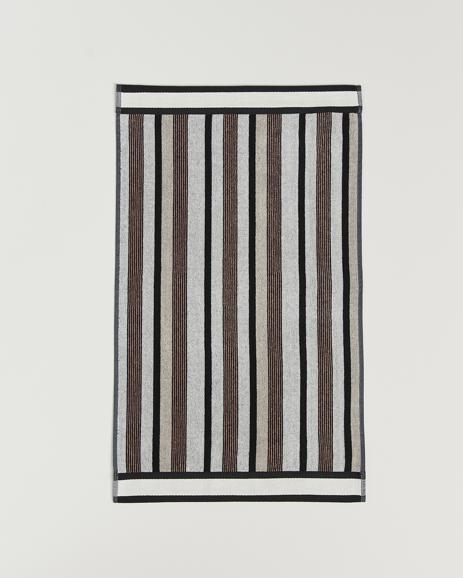 Herr | Textilier | Missoni Home | Craig Hand Towel 40x70cm Grey/Black