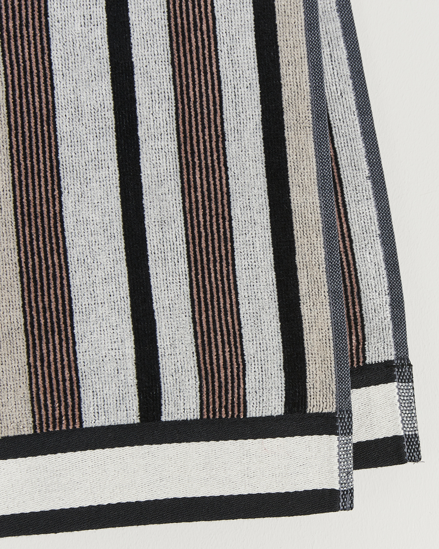 Herr | Textilier | Missoni Home | Craig Hand Towel 40x70cm Grey/Black