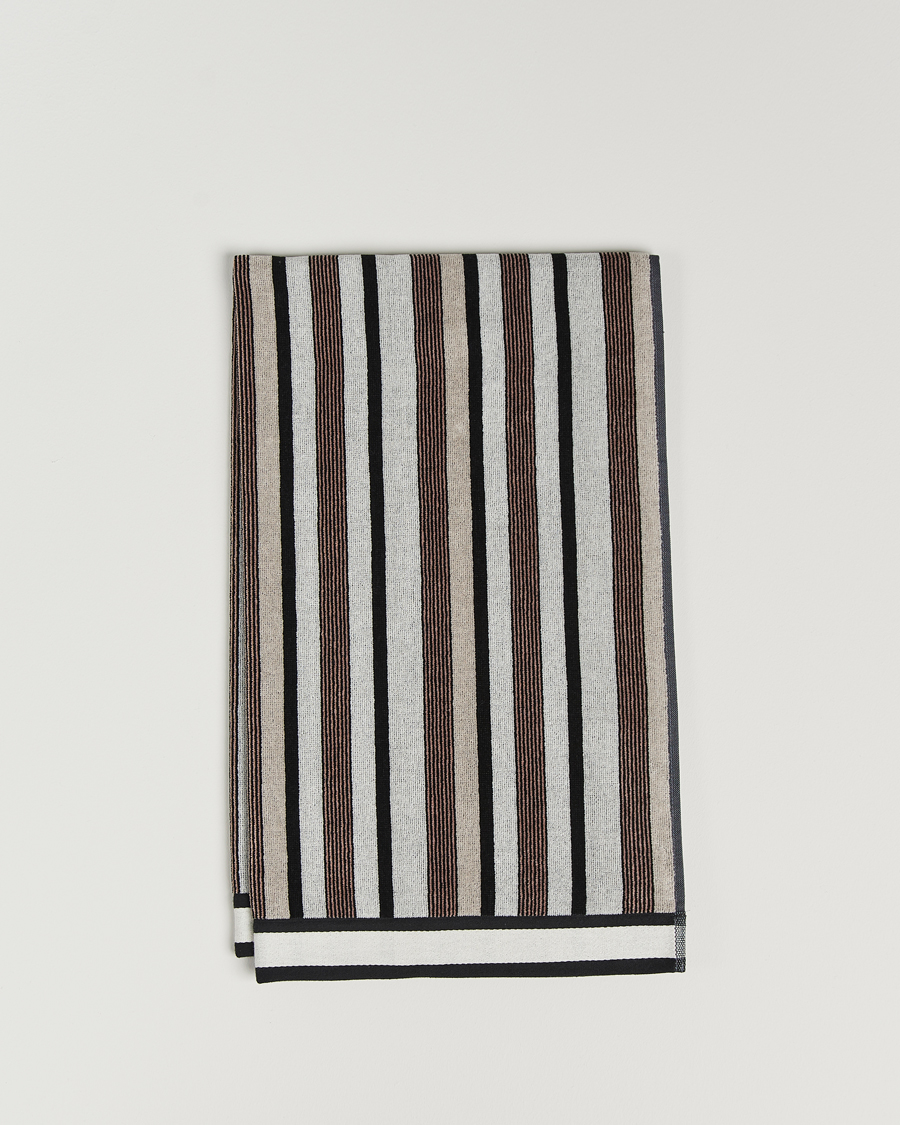 Herr | Textilier | Missoni Home | Craig Bath Towel 70x115cm Grey/Black