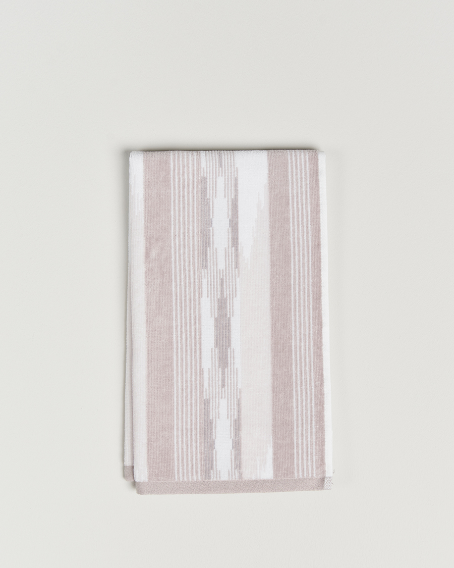 Herr | Textilier | Missoni Home | Clint Hand Towel 40x70cm Beige/White