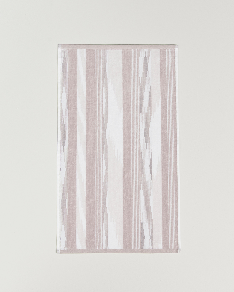 Herr | Textilier | Missoni Home | Clint Hand Towel 40x70cm Beige/White