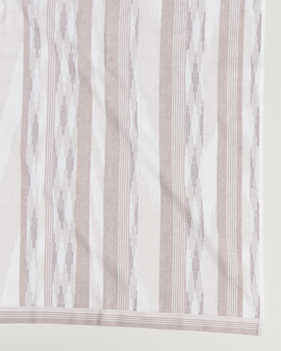 Herr | Textilier | Missoni Home | Clint Bath Towel 70x115cm Beige/White