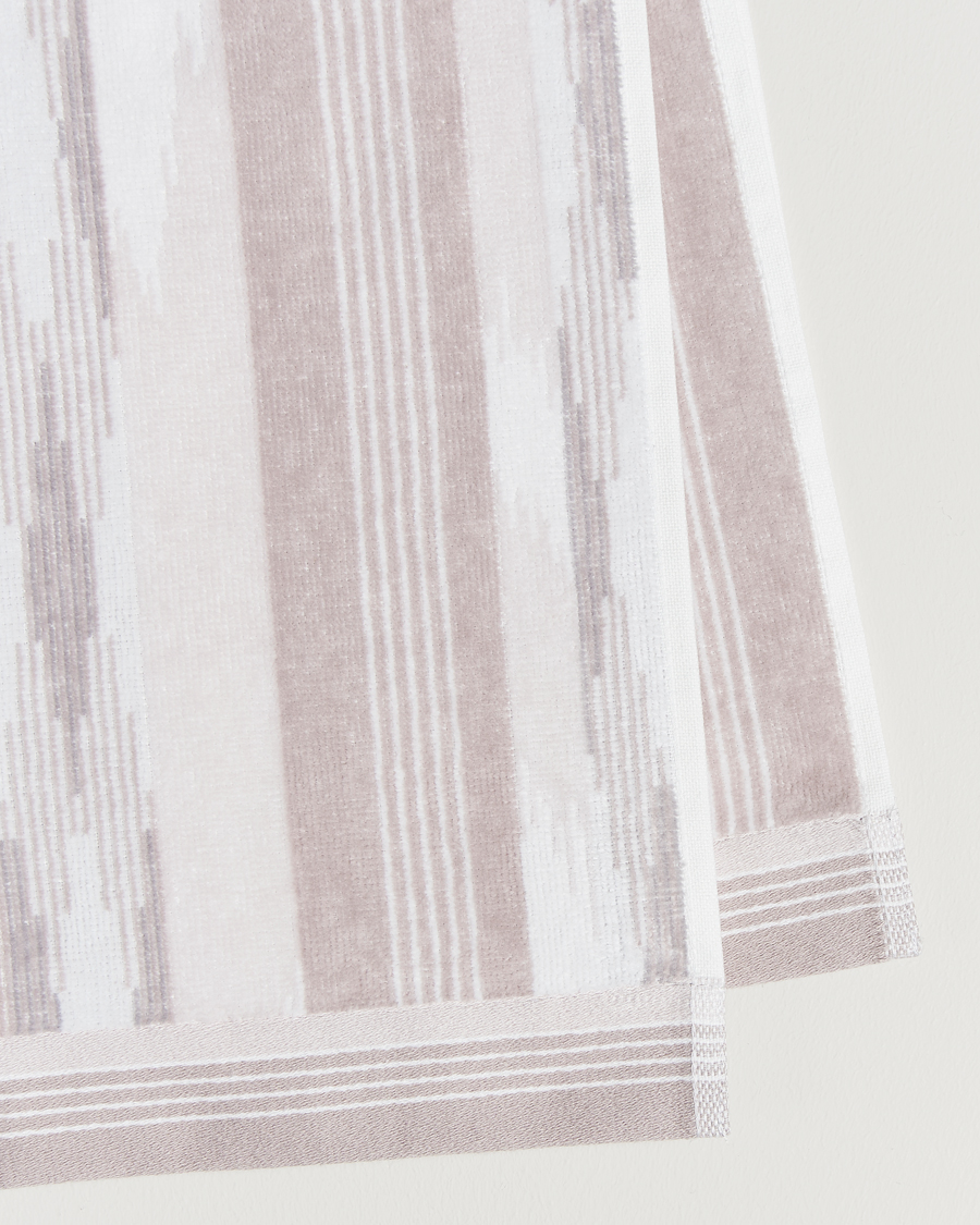 Herr | Textilier | Missoni Home | Clint Bath Towel 70x115cm Beige/White