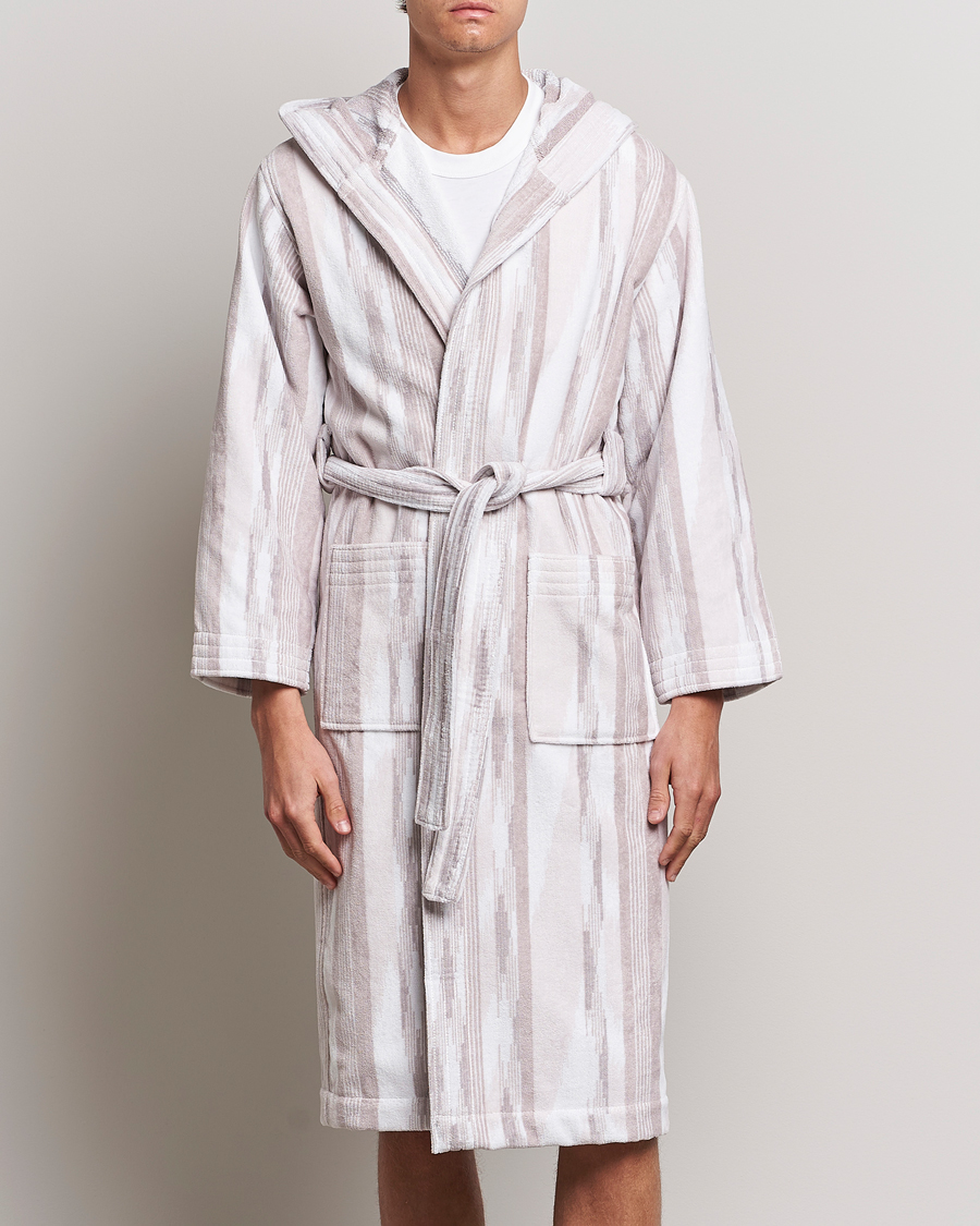 Herr | Kläder | Missoni Home | Clint Bathrobe Beige/White