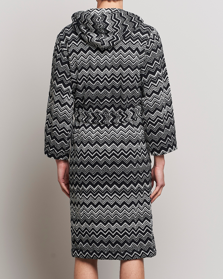 Herr | Pyjamas & Morgonrockar | Missoni Home | Keith Bathrobe Grey/Black