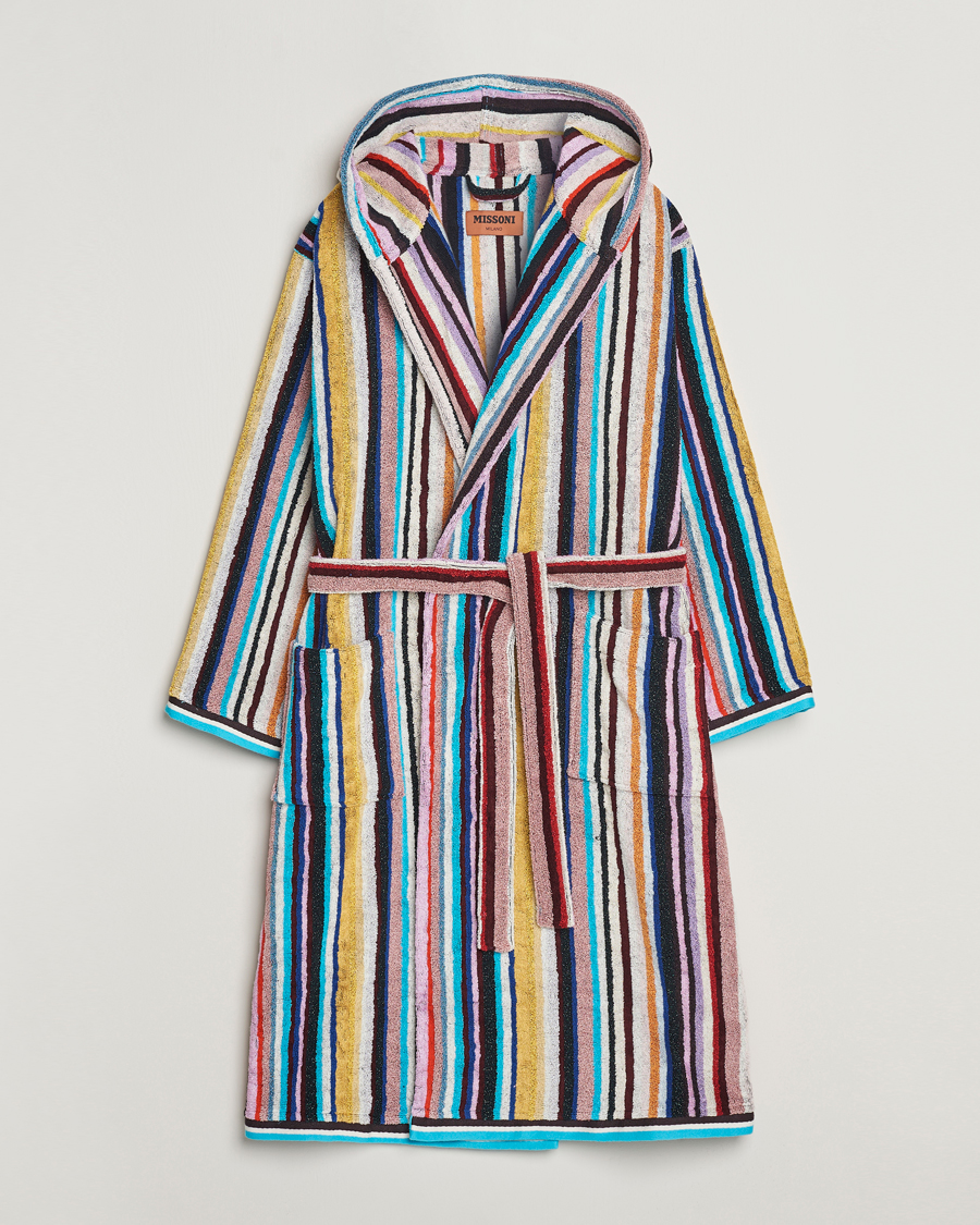 Herr | Pyjamas & Morgonrockar | Missoni Home | Chandler Bathrobe Multicolor