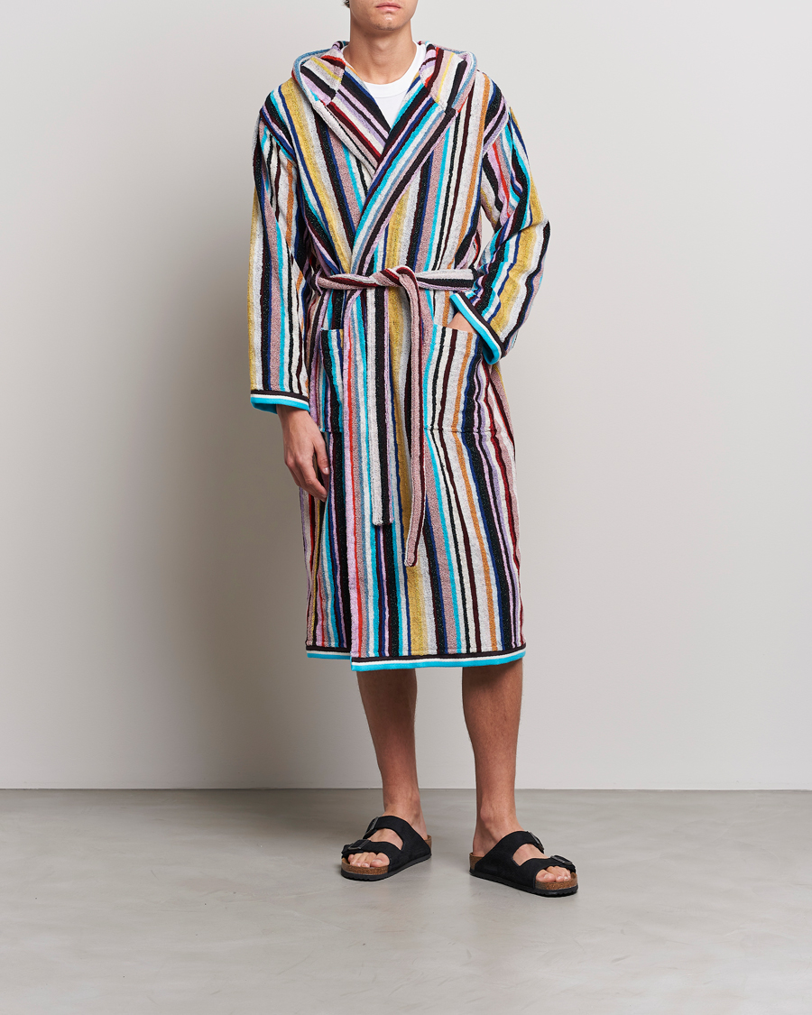 Herr | Pyjamas & Morgonrockar | Missoni Home | Chandler Bathrobe Multicolor