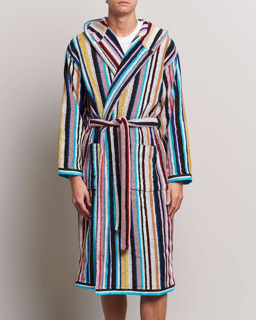 Herr | Pyjamas & Morgonrockar | Missoni Home | Chandler Bathrobe Multicolor