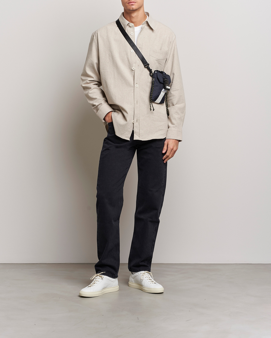 Herr | Skjortor | A.P.C. | Aston Overshirt Light Beige