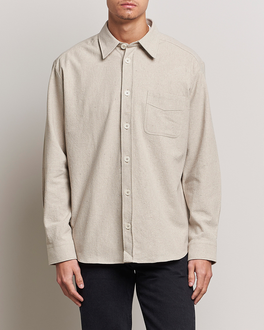 Herr | A.P.C. | A.P.C. | Aston Overshirt Light Beige