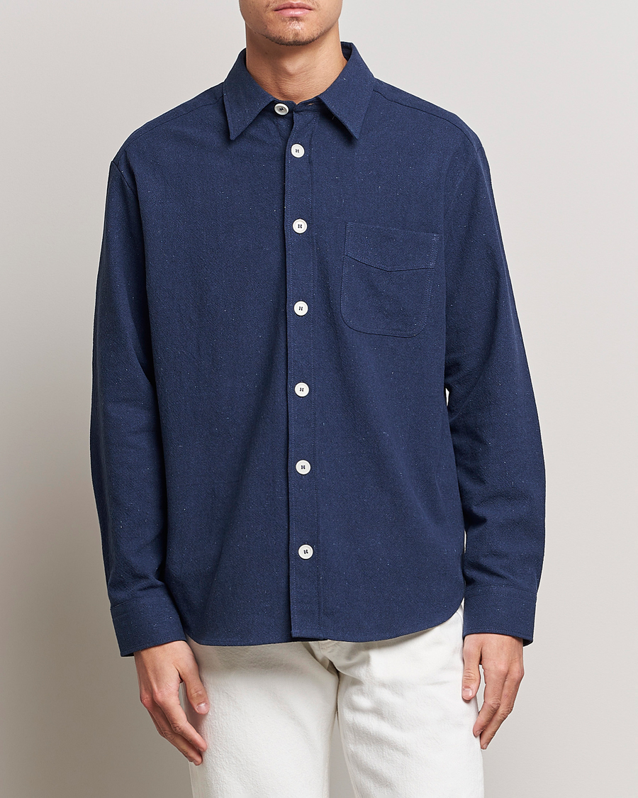 Herr | | A.P.C. | Aston Overshirt Navy