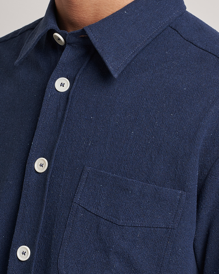 Herr | Skjortor | A.P.C. | Aston Overshirt Navy