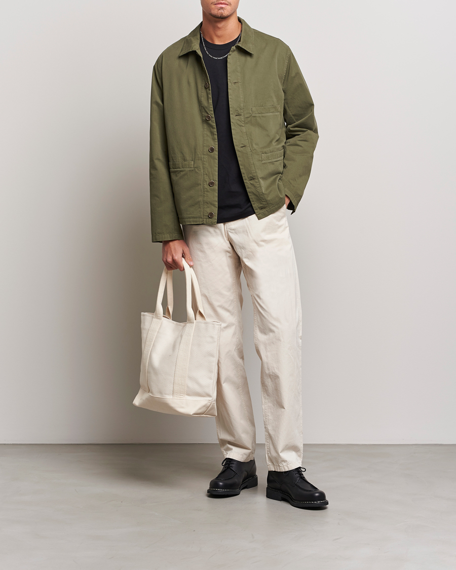 Herr | Jackor | A.P.C. | Vianney Shirt Jacket Olive