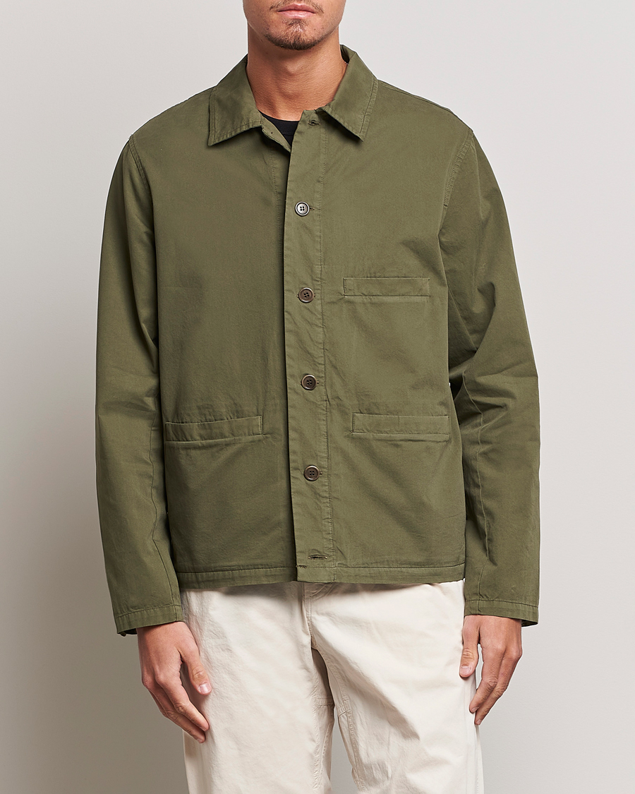 Herr | A.P.C. | A.P.C. | Vianney Shirt Jacket Olive