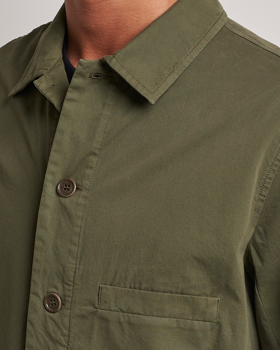 Herr | Jackor | A.P.C. | Vianney Shirt Jacket Olive