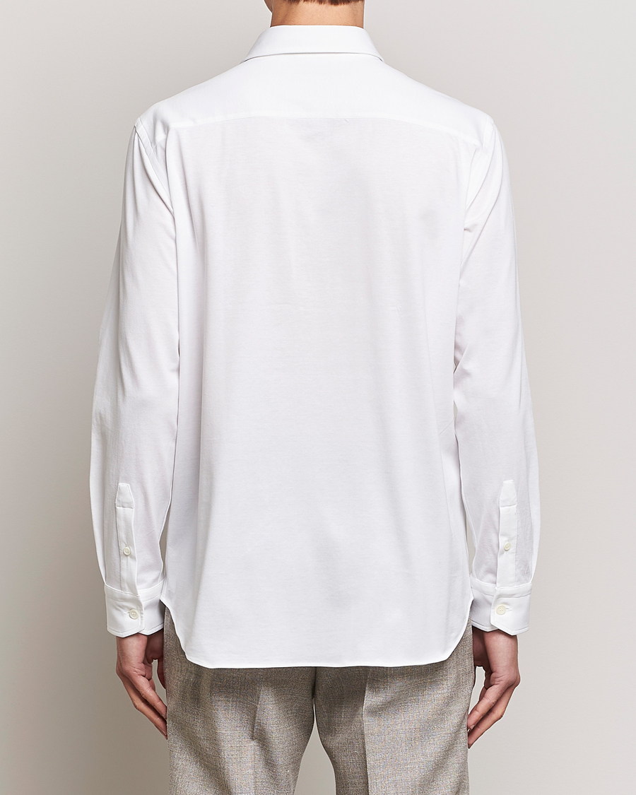 Herr | Skjortor | Brioni | Soft Cotton Jersey Shirt White