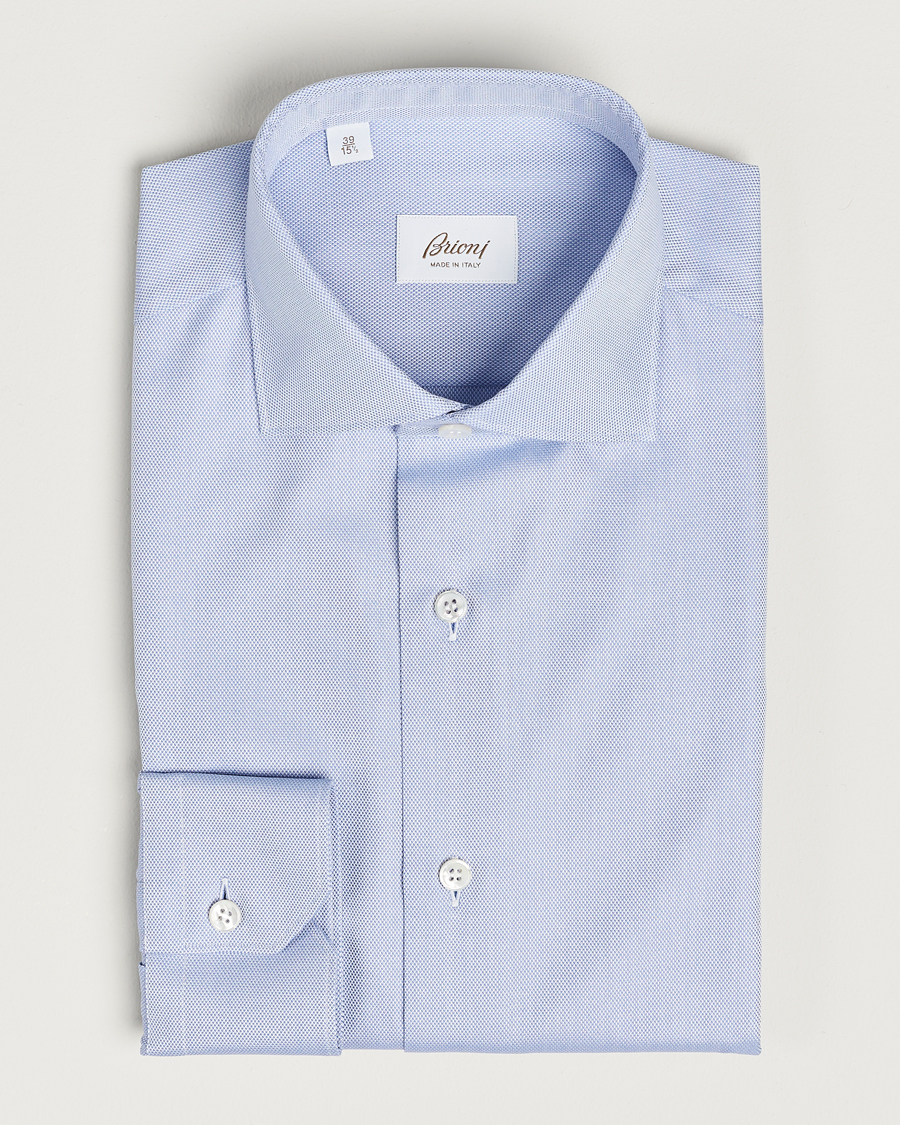 Herr | Brioni | Brioni | Slim Fit Royal Oxford Dress Shirt Light Blue