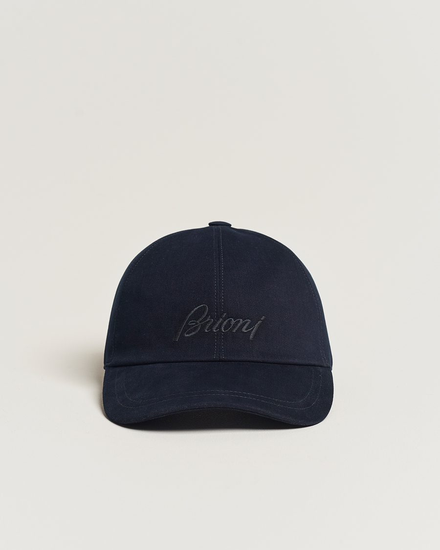 Herr | Brioni Soft Wool Baseball Cap Navy | Brioni | Soft Wool Baseball Cap Navy