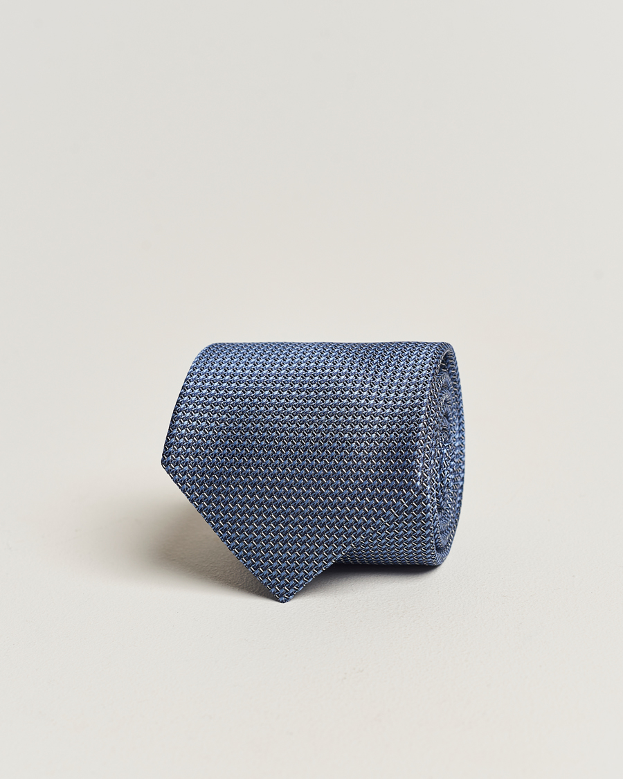Herr | Brioni Jacquard Silk Tie Light Blue | Brioni | Jacquard Silk Tie Light Blue