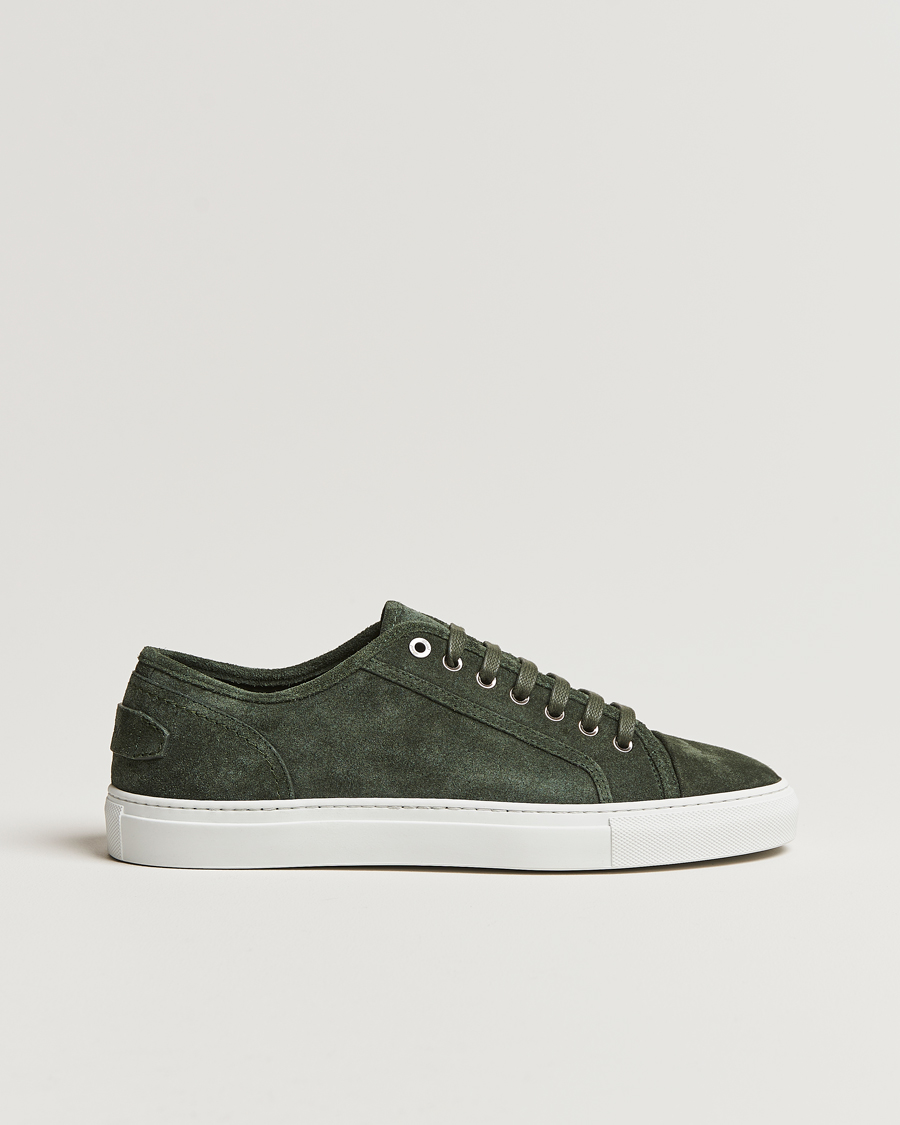 Herr | Brioni Casetta Suede Sneakers Green | Brioni | Casetta Suede Sneakers Green