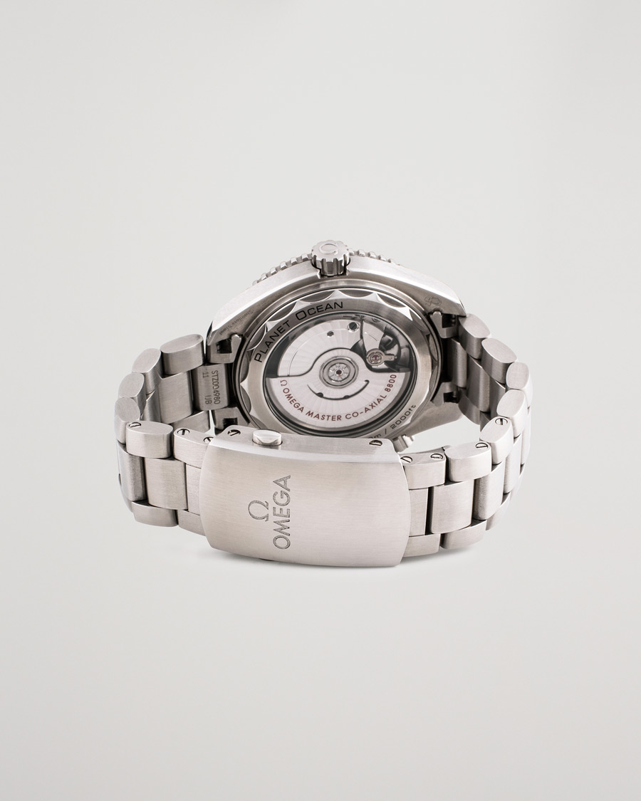 Herr | Omega Pre-Owned Seamaster Planet Ocean Steel Blue | Omega Pre-Owned | Seamaster Planet Ocean Steel Blue