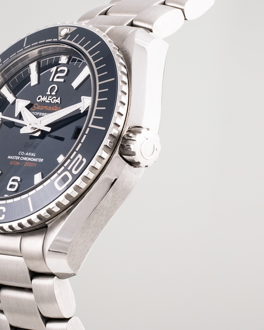 Herr | Omega Pre-Owned Seamaster Planet Ocean Steel Blue | Omega Pre-Owned | Seamaster Planet Ocean Steel Blue