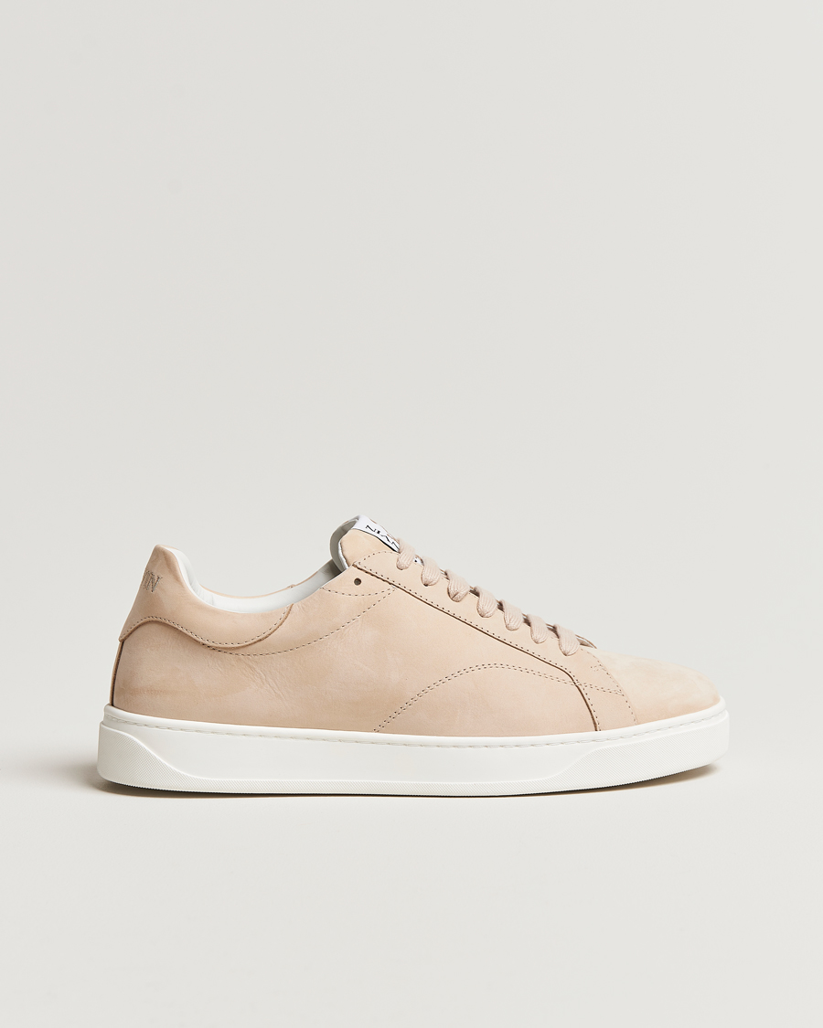 Herr | Lanvin DBB0 Plain Sneaker Sand | Lanvin | DBB0 Plain Sneaker Sand