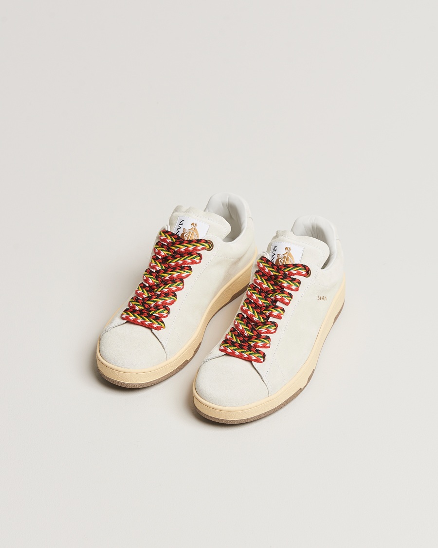 Herr | Lanvin Lite Curb Sneakers White | Lanvin | Lite Curb Sneakers White