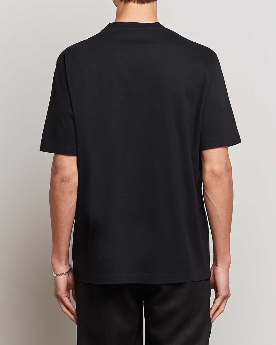 Herr | T-Shirts | Lanvin | Curb Logo T-Shirt Black