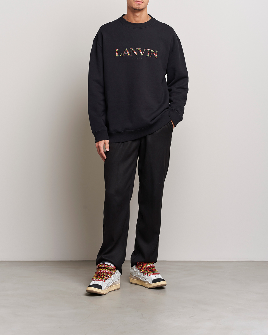 Herr | Tröjor | Lanvin | Curb Logo Sweatshirt Black