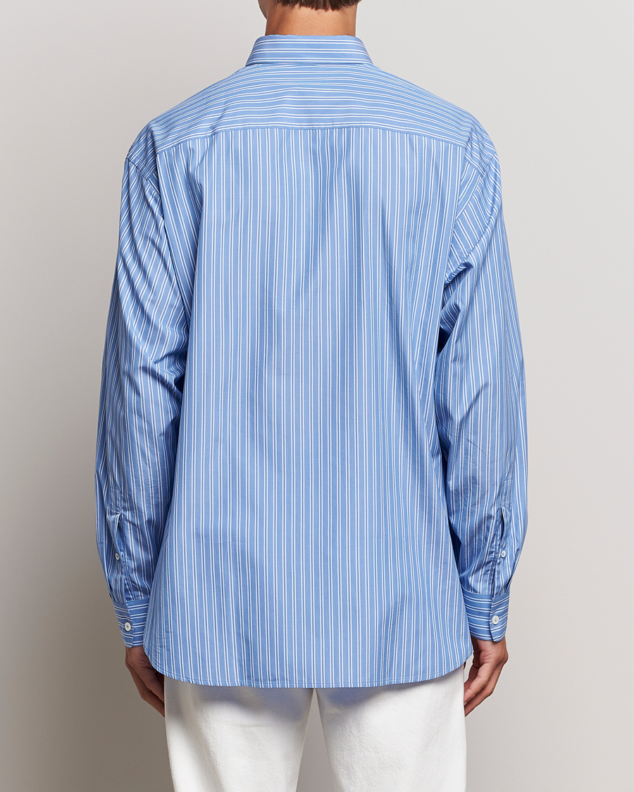 Herr | Skjortor | Lanvin | Oversize Casual Shirt Blue/White