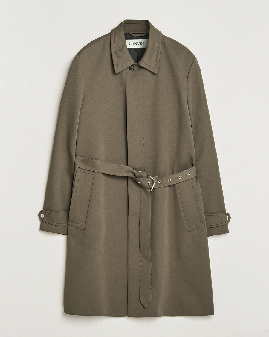 Herr | Jackor | Lanvin | Tailored Rain Coat Shark Grey