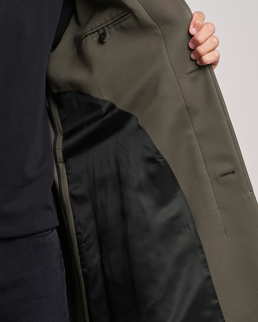 Herr | Jackor | Lanvin | Tailored Rain Coat Shark Grey