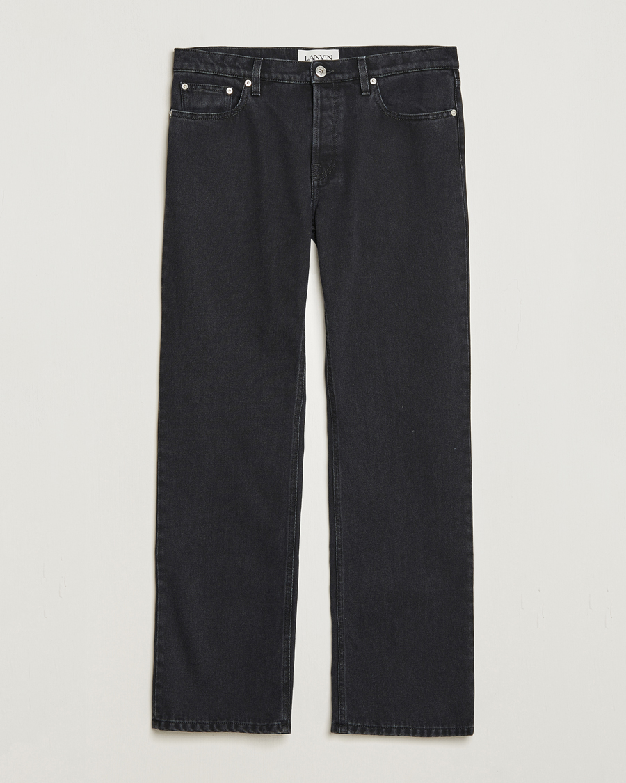 Herr | Jeans | Lanvin | Tailored Denim Pants Black