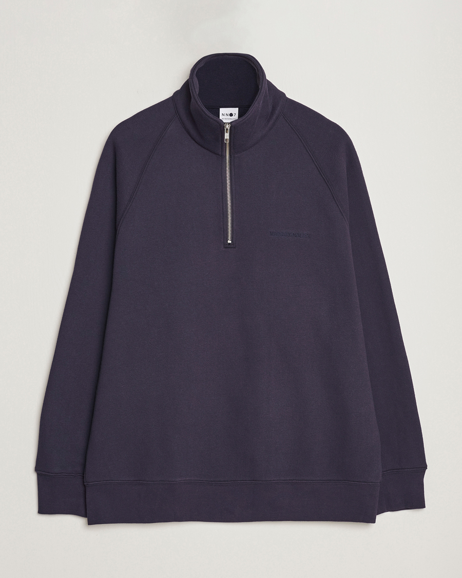 Herr | Tröjor | NN07 | Carlo Half Zip Navy