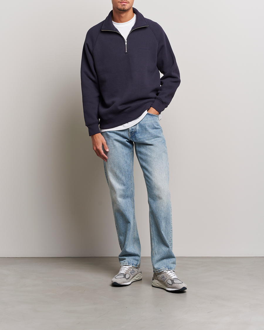 Herr | Tröjor | NN07 | Carlo Half Zip Navy