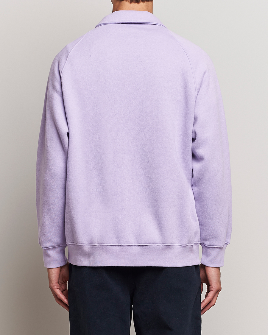 Herr | Tröjor | NN07 | Carlo Half Zip Purple Rose